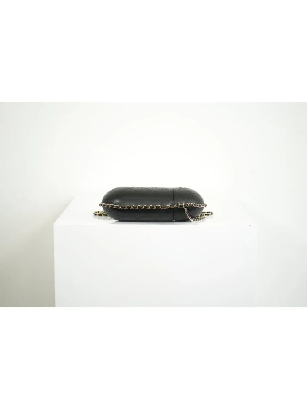 Chanel Quilted Chain Around Phone Holder W/Dust Bag